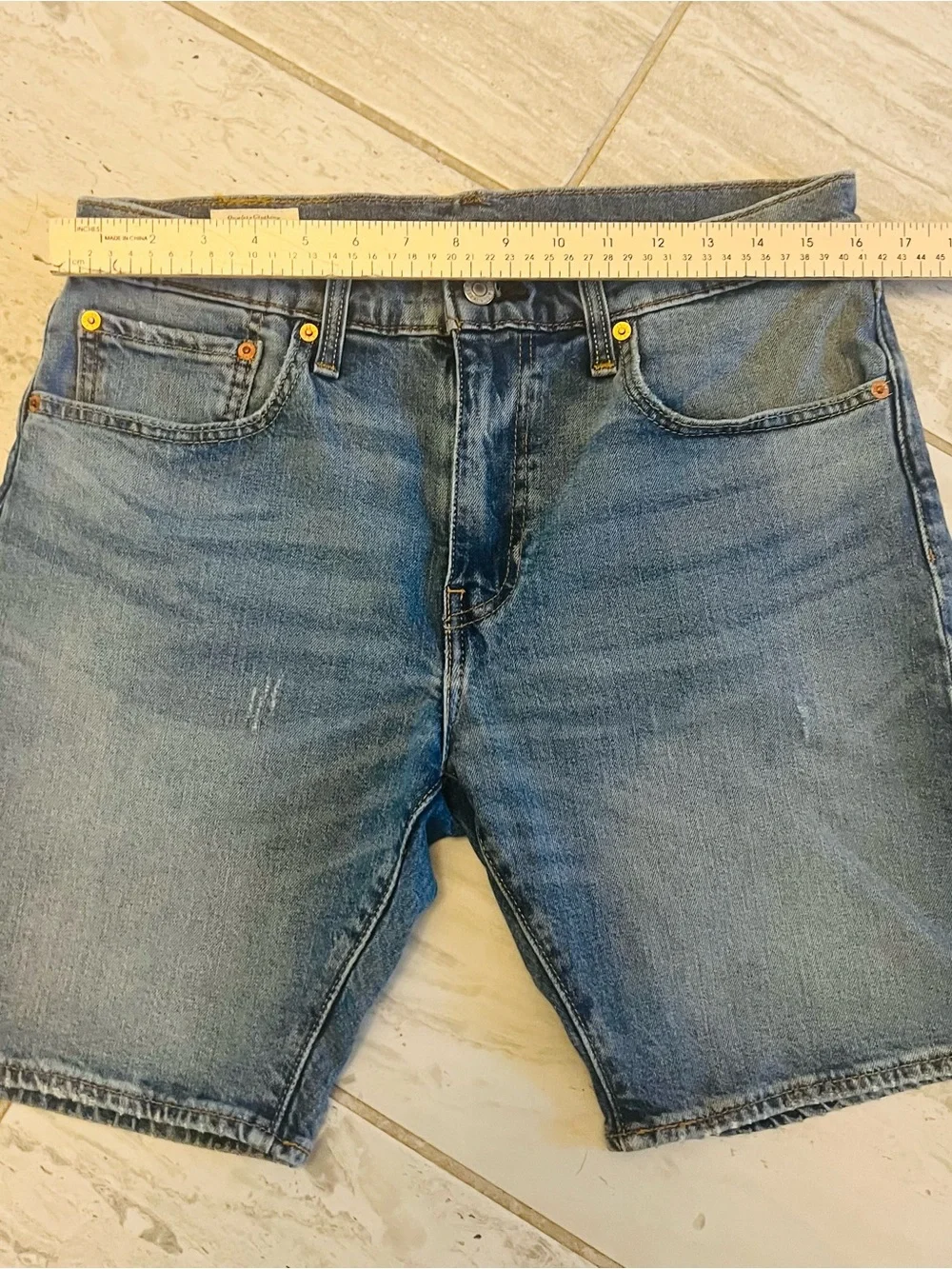 Levi’s Premium 412 Men’s Denim Shorts W32 Blue